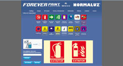 Desktop Screenshot of foreverprint.es